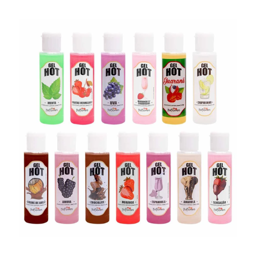 Gel Hot Aromatizante 35Ml Hot Flowers