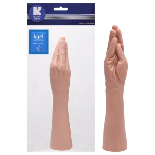 Mão Penetrador Borracha Maciço