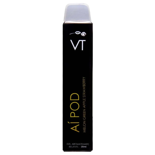 AÍ POD - Gel Aromatizante Beijável Melon Green Apple Strawberry 20Ml